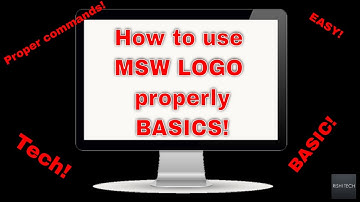How to use MSW Logo | Rishi Tech