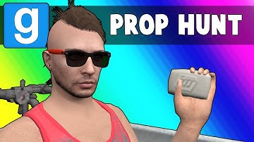 Gmod Prop Hunt Funny Moments - Secret Ducky Room! (Garry