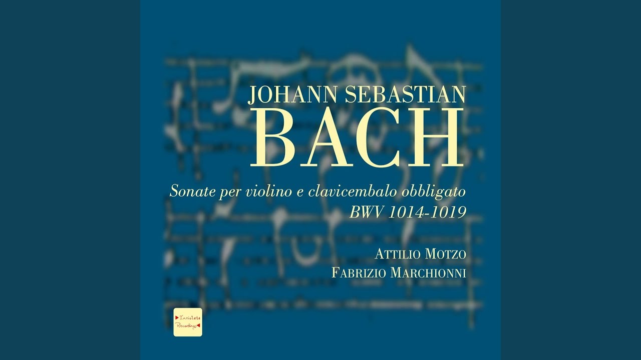 Sonata No. 1 in B Minor, BWV 1014: I. Adagio