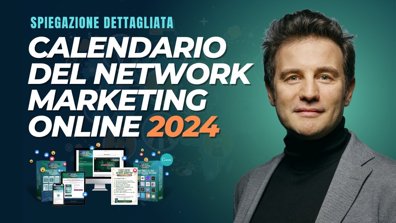 Calendario dei Social Media 2024 per il Network Marketing Online Come