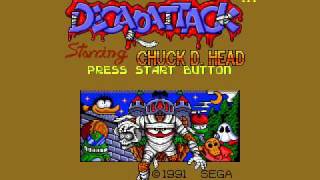 Decap Attack Mega Drive Title Music