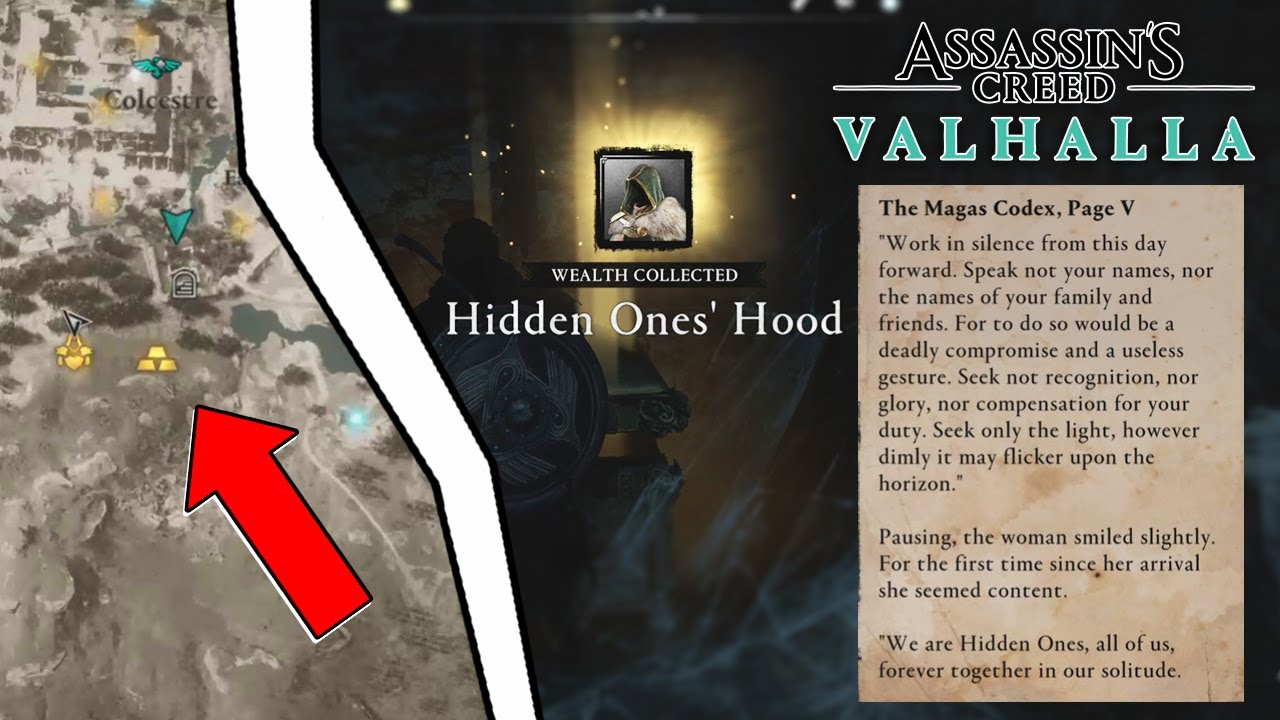 "Hidden Ones' Hood" Location Guide (+ Nickel Ingot & Codex 5