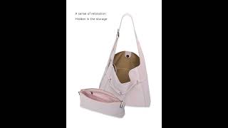 Relaxing Commuting | Gentle Healing by This Soft Mist Hobo Bag ☁️