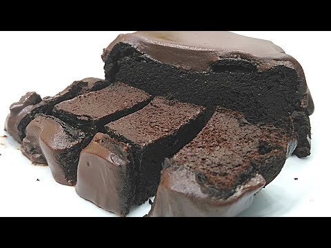 Sugar and flour free! Chocolate cake in 5 minutes preparation