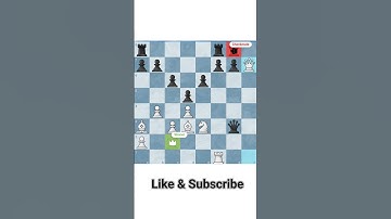 Bishop + Queen = Deadly Checkmate! 👑♟️#chess #chessgame #win