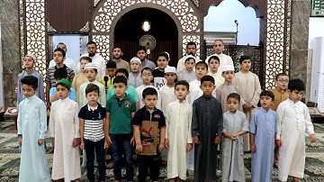 تكبيرات العيد للمنشد والقارئ المبدع محمد رياض الجبوري و شباب جامع المدلل في الفلوجة