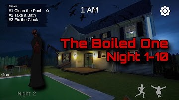 The Boiled One 😱 | Night 1-10 | Horror Game | Iphone Gameplay |