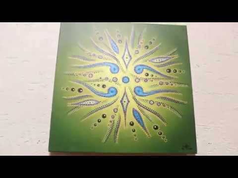 Movement Of Green Shapes