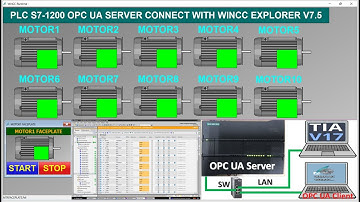 PLC S7-1200 how to use OPC UA Server (Highlight)