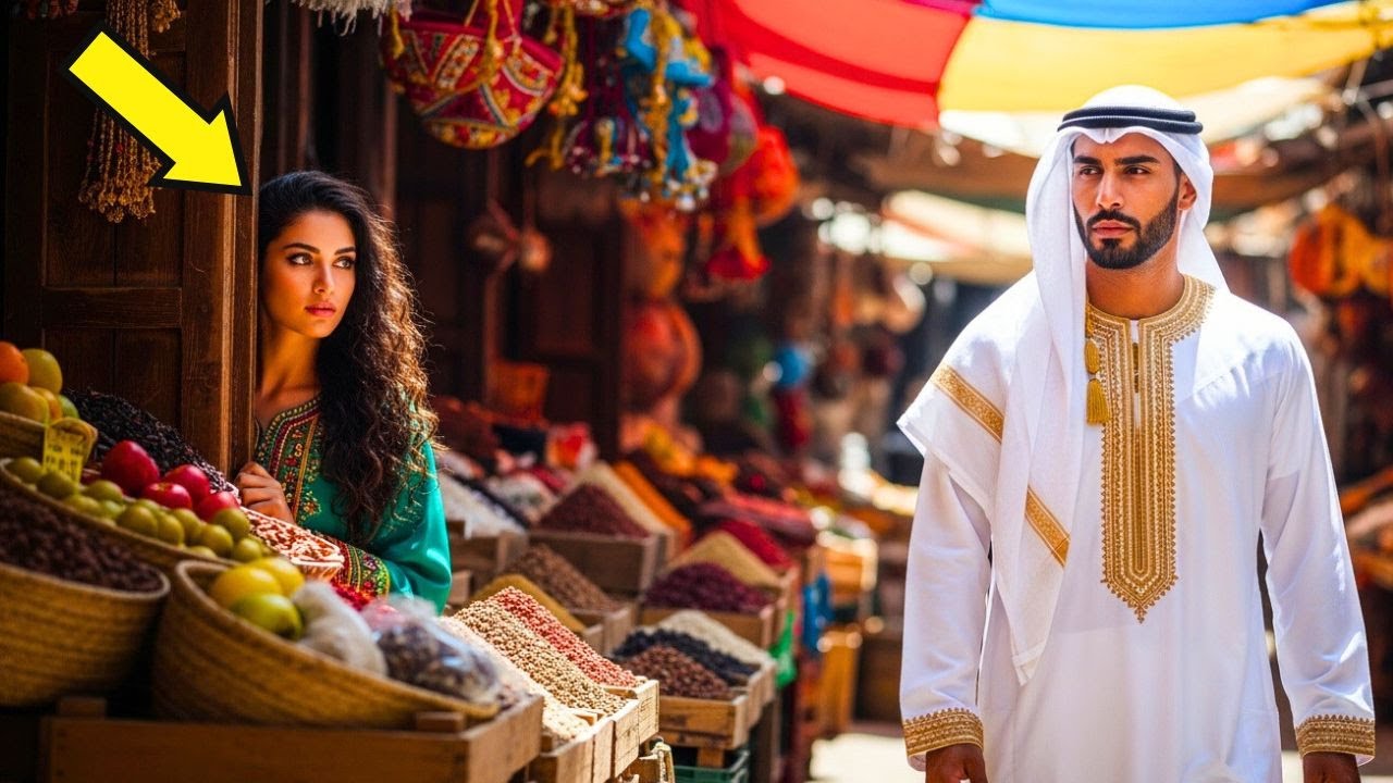THE SHEIK DISCOVERED THAT SHE LIVED HIDDEN IN THE MARKET… AND ORDERED ALL THE STREETS CLOSED ...