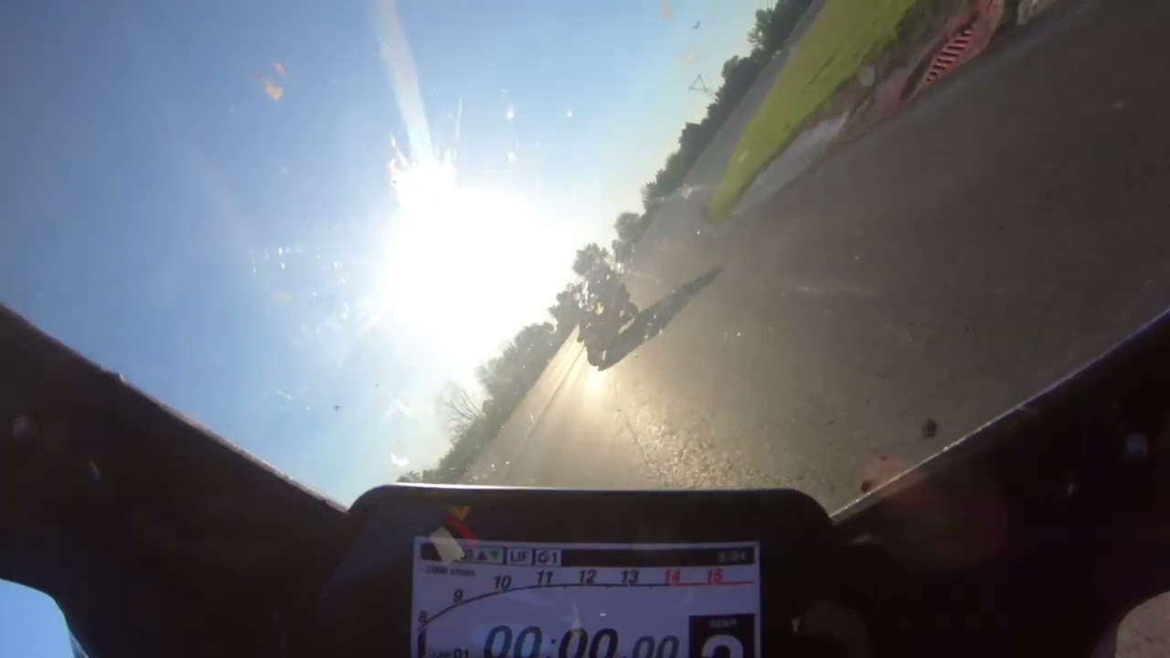 Lapping with John McGuiness | Serres Circuit | Yamaha R1 HH#69