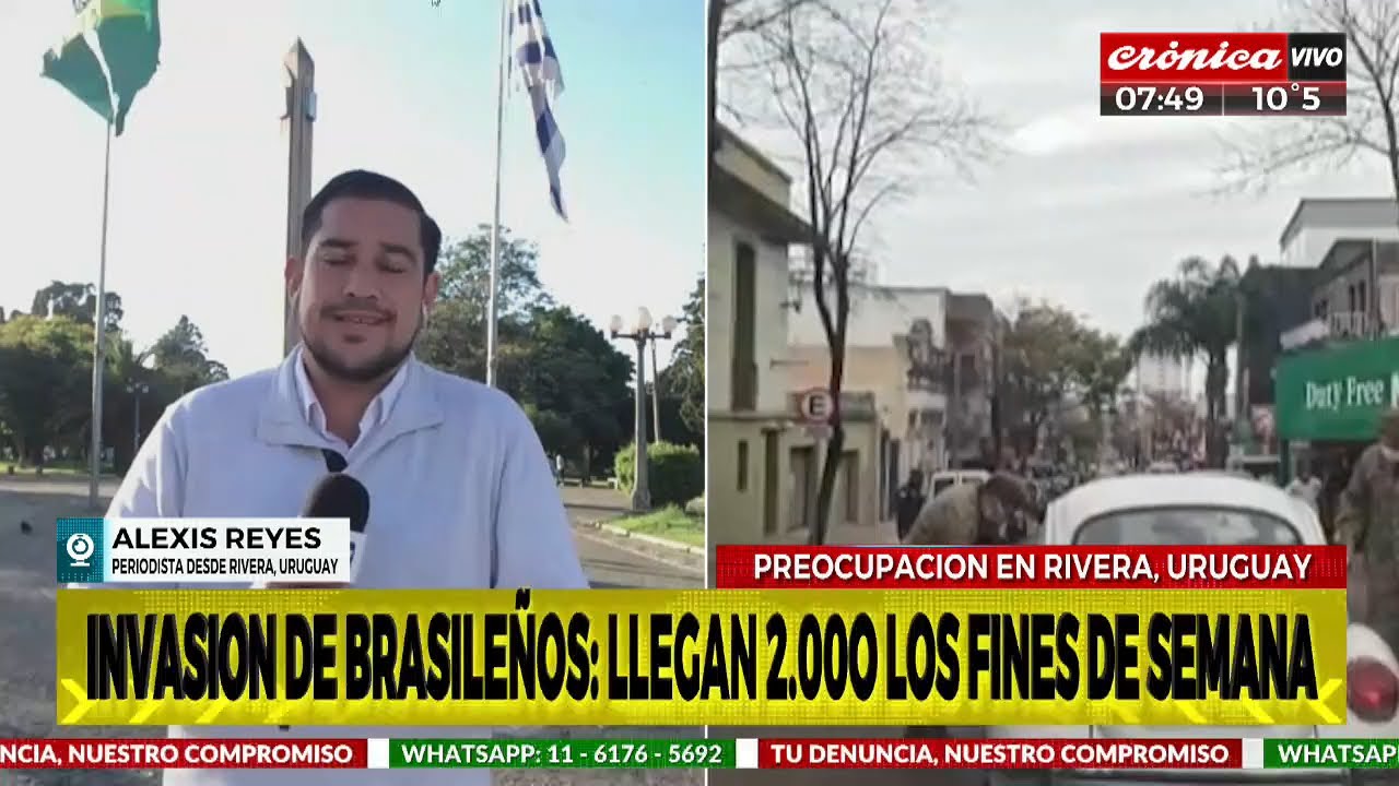 Preocupación en Uruguay por invasión de brasileños