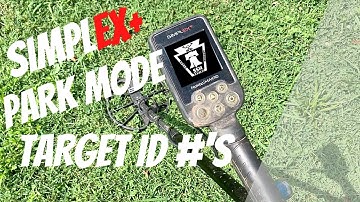 Nokta Makro Simplex Plus - Metal Detecting in a Local Park - Matching Target ID Numbers to Targets!!