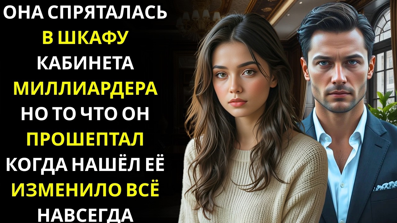 МИЛЛИАРДЕР ПОЙМАЛ ЕЁ В ШКАФУ СВОЕГО КАБИНЕТА… ТО, ЧТО ОН СКАЗАЛ, ИЗМЕНИЛО ЕЁ СУДЬБУ НАВСЕГДА