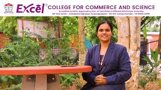 Excel College for Commerce and Science - Student Testimonial
