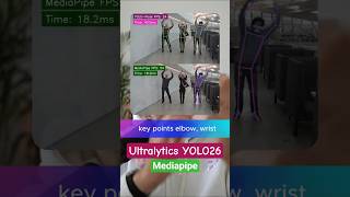 Ultralytics YOLO26 vs MediaPipe – comparison?! 🤯