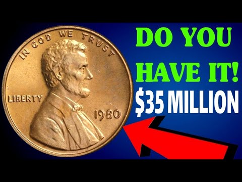 1 Cent 1980 USA: Coin Value $35 Million! | Old Coin Zee