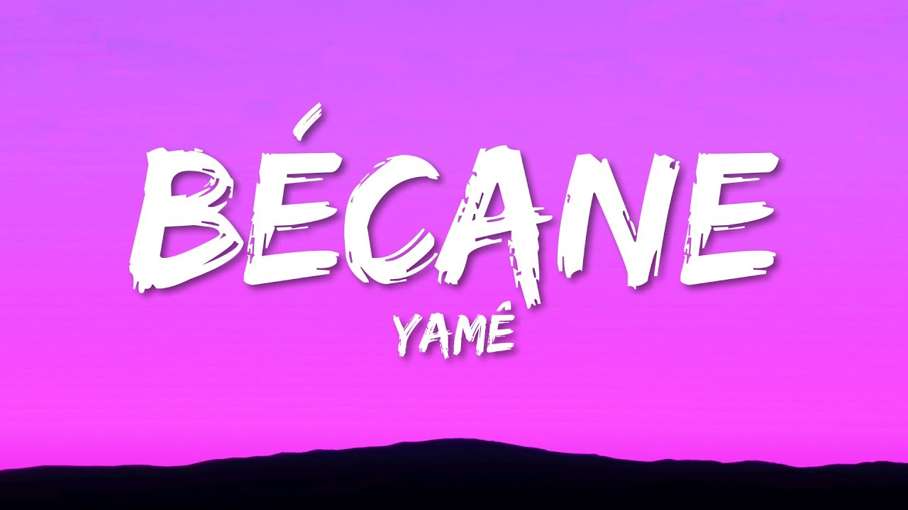 Yamê - Bécane (Paroles/Lyrics) 