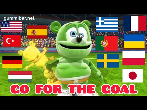 GO FOR THE GOAL – Gummibär – Multilanguage with FLAGS