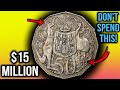TOP 8 UNCOMMON AUSTRALIAN 50 CENTS COIN'S WORTH A LOT OF MONEY THAT COULD BE IN YOUR POCKET CHANGE!