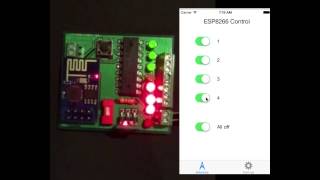 ESP8266 WIFI Control Board 2 banks of 4 relay controls screenshot 4