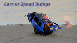 Cars vs Speed Bumps 💥 BeamNG.Drive Realistic CRASH test screenshot 3
