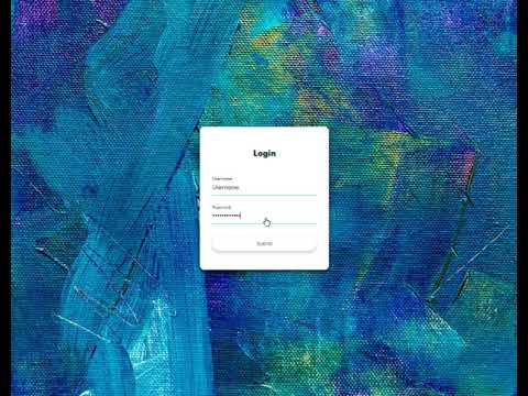 Animation Login Input Form CSS