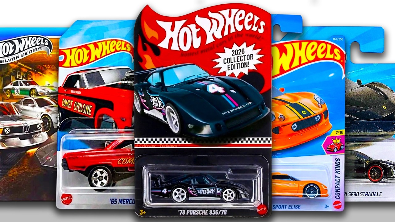 Showcase - Hot Wheels 2026 Mix H Case, Zamac New Multipack Set