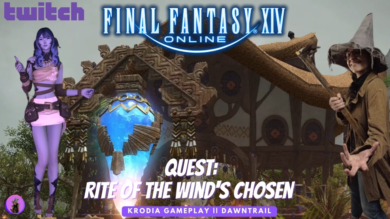 Final Fantasy XIV Online DAWNTRAIL QUEST Rite Of The Wind s Final fantasy xiv online dawntrail quest rite of the wind s