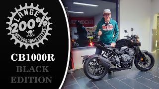 Honda CB1000R Black Edition ein neues Naked Bike in der Motorrad Meisterei