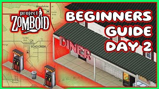Echo Creek Gas Station: a Beginners Guide to Project Zomboid | Build 42.7.0 | EP2