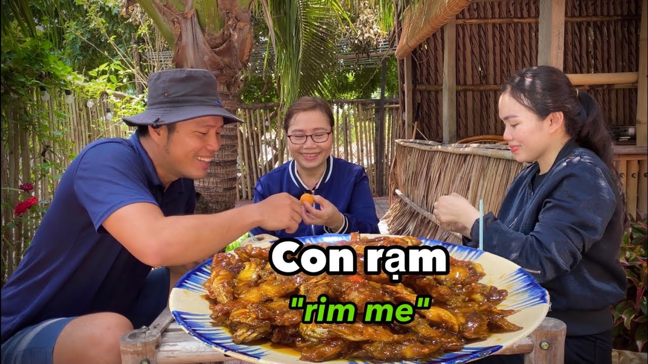 Món Ngon Từ Những Con Rạm Sông Bắt Trong Đêm | Cuộc Sống Nông Thôn ...