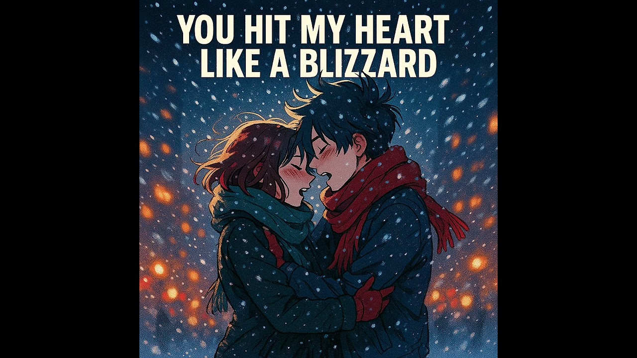 You Hit My Heart Like A Blizzard - chaotic romantic emo Christmas | Heart Tone Emo
