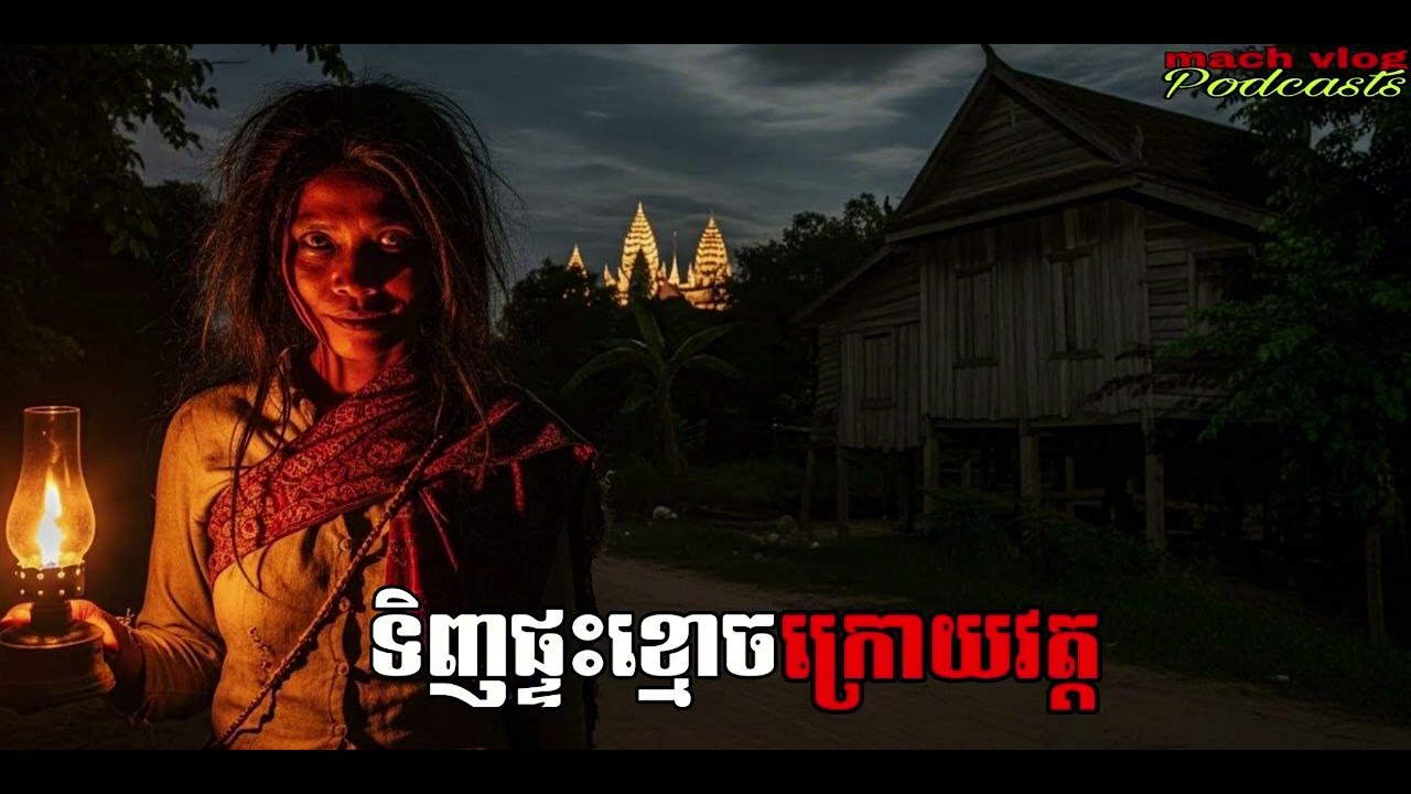 ទិញផ្ទះខ្មោចក្រោយវត្ត |mach vlog| រឿងខ្មោច