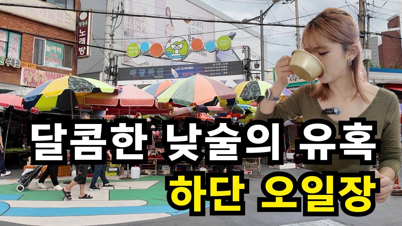 장날에만 여는 시장포차에서 맛본 농주한잔! 3차까지 달리고 겨우 막차타고 귀가했습니다