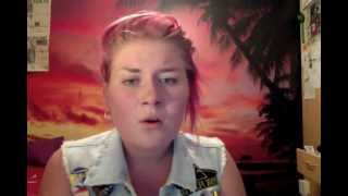 Random ass girl singing Homecoming by Green Day on shitty ass webcam