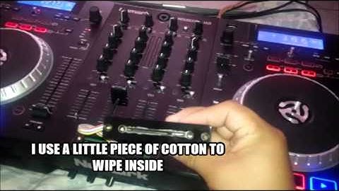 Crossfader numark mixdeck quad problem fixed