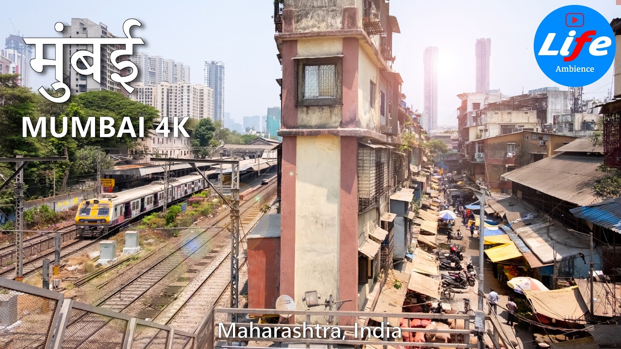 Byculla, Mumbai 🇮🇳 - Raw Streets, Historic Charms & Market Life - India Walking Tour 4K