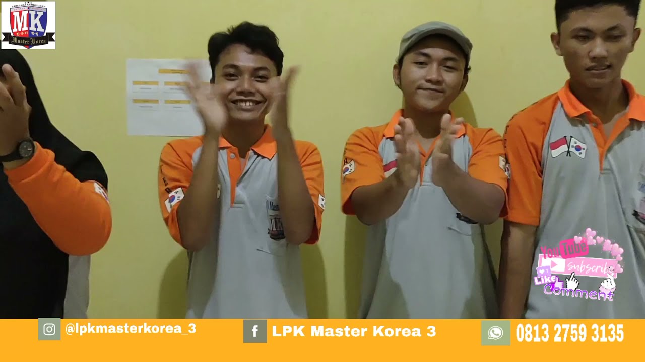 Lomba Percakapan Bahasa Korea #5 || LPK Master Korea Gandrungmangu