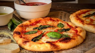 البيتزا الايطالية الاحترافية (بيتزا نابولي)في فرن المنزل خطوة بخطوة [ASMR] (: neapolitan pizza dough