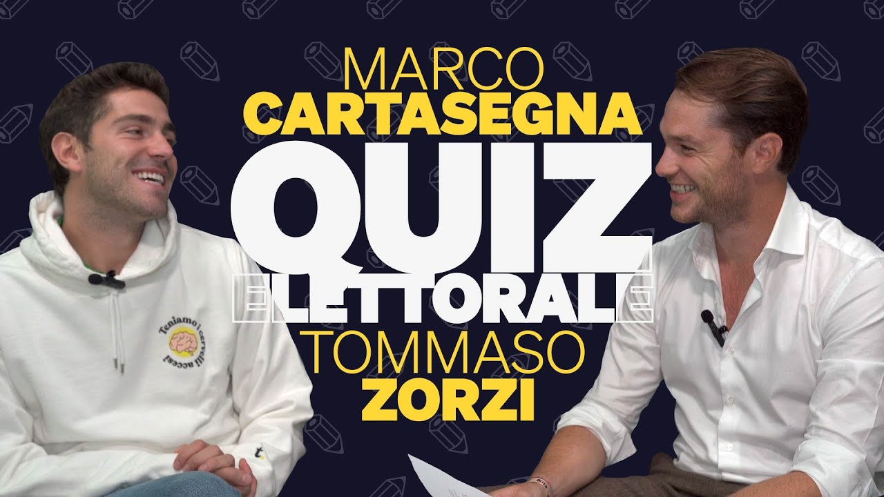 Quiz Elettorale con Tommaso Zorzi