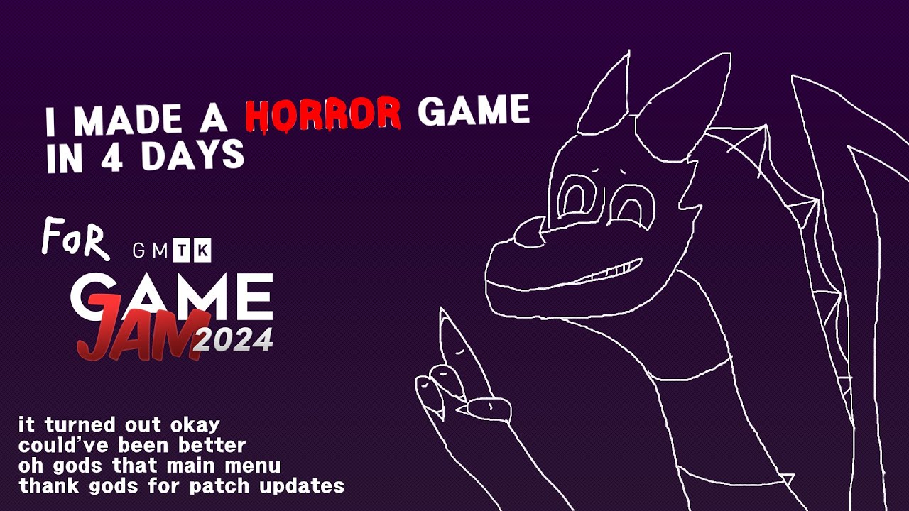 I made a horror game in 4 days (for GMTK Jam 2024) - YouTube