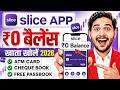 Slice Bank Account Opening | Slice Savings Account | Slice Account Opening | Zero Balance Account