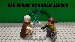 Lego Star Wars Ben Kenobi Vs Kanan Jarrus