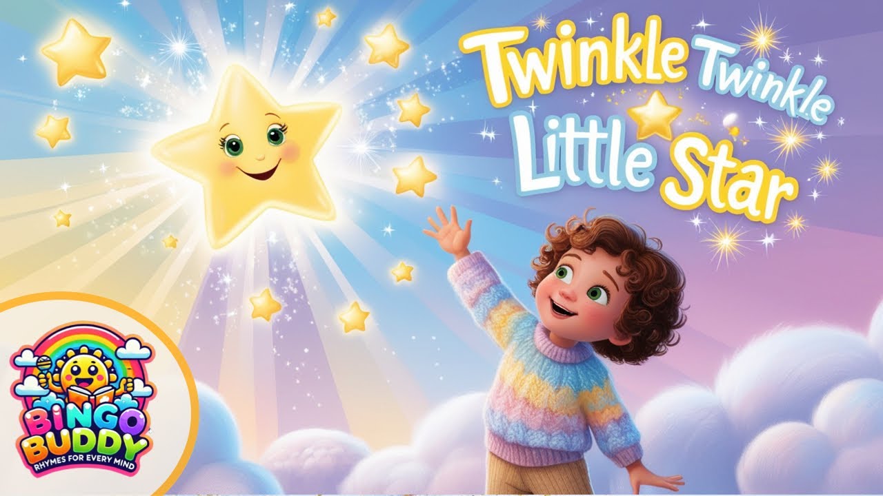 Twinkle Twinkle Little Star 🌟 | Magical Kids Rhyme & Bedtime Song by ...