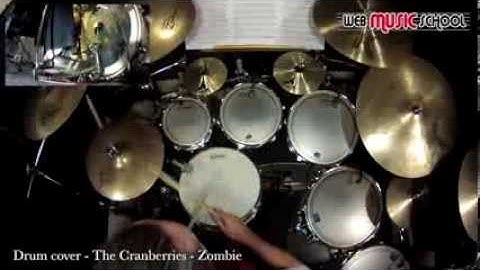 The Cranberries Zombie DRUM COVER | Drum Sheet Music Zombie | Zombie Drums
