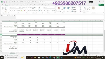 Excel 2024 In Practice - Ch 1 Challenge Yourself |Excel 2021 In Practice - Ch 1 Challenge Yourself