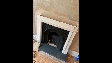 Quick short video of a fireplace installation
