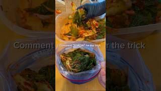 Airbnb Young Napa Kimchi Hack #youngnapakimchi #kimchi #koreanfood #airbnb #travelhack #얼갈이김치 #여행꿀팁