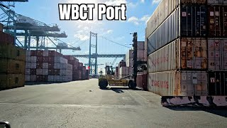 Driving in the Ports of Los Angeles [WBCT Port]
